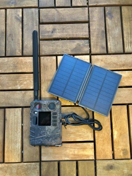 BG410 4G kameras komplekts ar saules bateriju